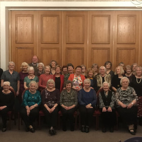 Malone class & Lyn Rankin's celebration dinner